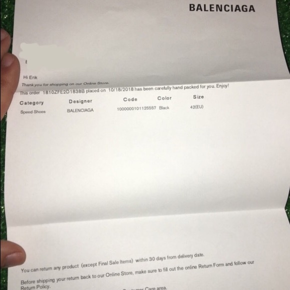 Balenciaga speed runner Size 42 - Picture 3 of 5